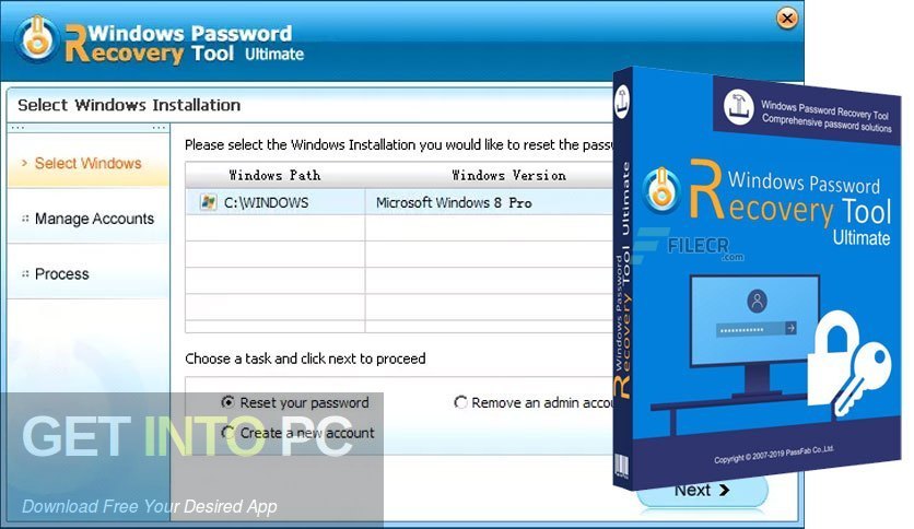 free microsoft password recovery tool
